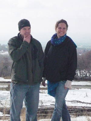 Tim DeChristopher and Andrea Bowers Tim DeChristopher and Andrea Bowers
