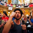 Power concedes nothing without a demand We have tolerated the intolerant—from propaganda outlets such as Fox News to Christian fascists to lunatics in the Republican Party to Wall Street and corporations—and we are paying the price. The only place left for us is on the street. We must occupy state and federal offices. We must foment general strikes.
