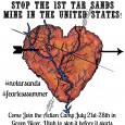 This summer, activists against extreme extraction will come together from across the country to stop the first tar sands mine in the US! Take a stand to stop this tar sands mining from polluting our rivers and condemning our future.